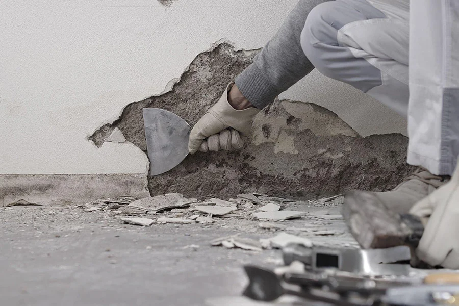 Cracked Wall / Structural Repair in Crockett, TX