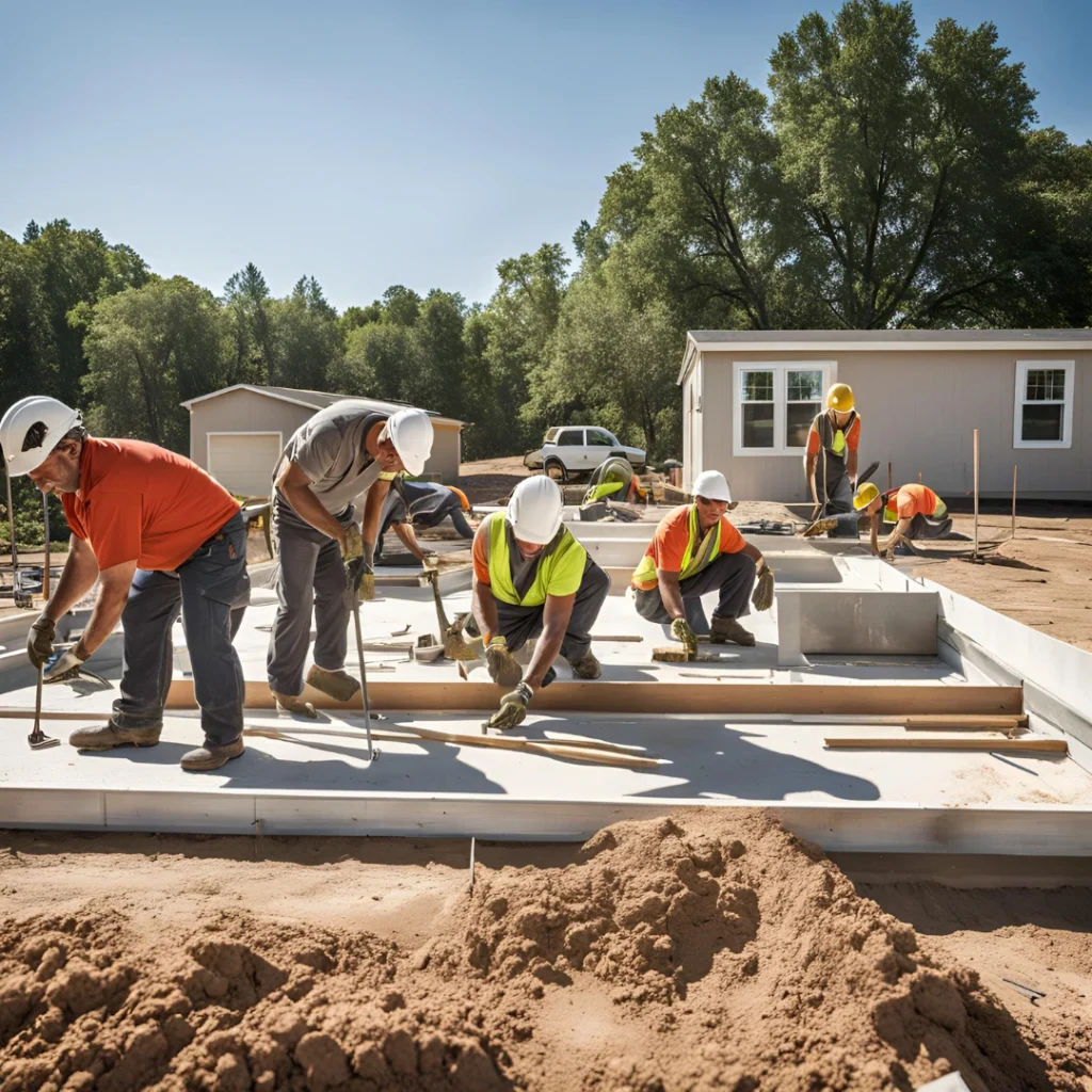 Mobile Home Foundation Repair in Crockett, TX