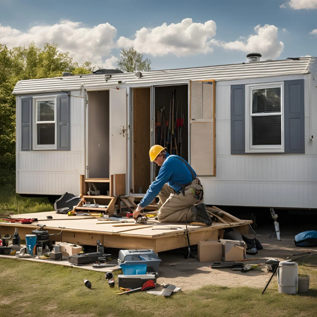 Mobile Home Foundation Repair in Crockett, TX