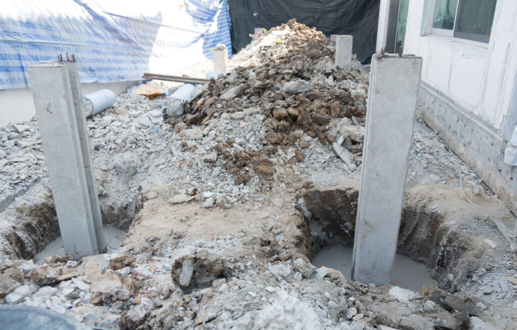 Pressed Concrete Pilings in Crockett, TX